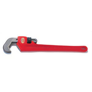 Ridgid® 31275 Hex Wrench, 5/8 to 1-1/4 in Pipe, 14-1/2 in OAL, Hex Jaw, Cast Iron Handle, Knurled Nut Adjustment