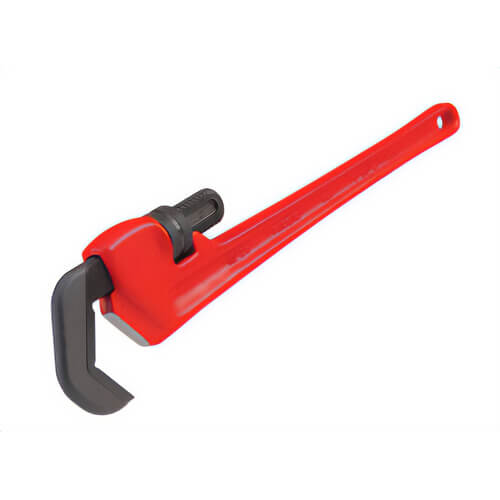 Ridgid® 31280 Hex Wrench, 1 to 2 in Pipe, 20 in OAL, Hex Jaw, Cast Iron Handle, Knurled Nut Adjustment