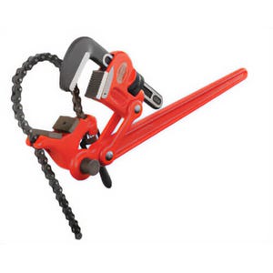 Ridgid® 31380 Compound Leverage Wrench, Straight, Series: S-4A, 5 in, 36 in OAL, 5 in Jaw, Alloy Steel Jaw, I-Beam Handle