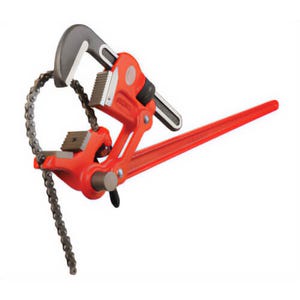 Ridgid® 31385 Compound Leverage Wrench, Straight, Series: S-6A, 6 in, 6 in Jaw, Alloy Steel Jaw, I-Beam Handle