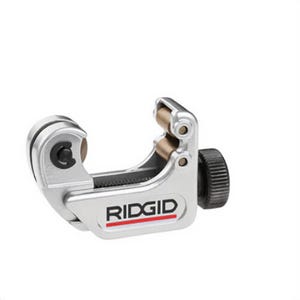 Ridgid® 32985 Close Quarter Midget Tubing Cutter 104 with E-3469 Standard Wheel, 3/16 to 15/16 in, Ergonomic Handle