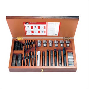 Ridgid® 35590 Screw and Pipe Extractor Set, 25 pc, 1/4 to 1 in Capacity