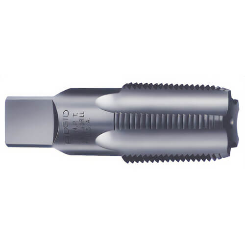 Ridgid® 35845 Pipe Tap, Imperial 1-1/4-11-1/2 in Thread, 1-3/4 in Thread L, 4-1/16 in OAL 1-31/64 in Drill Size