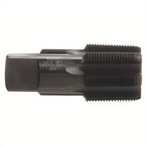 Ridgid® 35850 Pipe Tap, Imperial 1-1/2-11-1/2 in Thread, 1-3/4 in Thread L, 4-1/4 in OAL, 1-47/64 in Drill Size