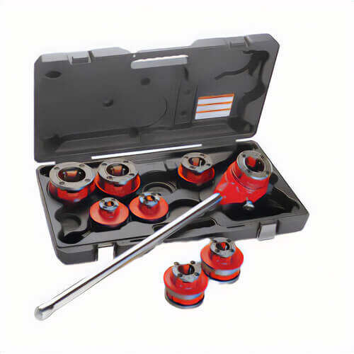 Ridgid® 36505 Manual Ratchet Threader Set 12R, 1/8 in -2 in NPT