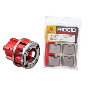 Ridgid® 37115 Die Head, Hand Threader, Series: 11-R, 3/4 in Nominal, NPT, Right Hand Thread, HSS