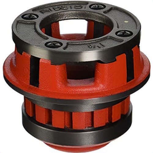 Ridgid® 38930 Die Head Assembly, with Cover Plate and Screws, 1-1/2 in Nominal, for use with Model 12-R Exposed Ratchet Threader