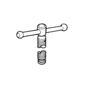 Ridgid® 40355 Feed Screw, for Use with Model 21, 21A Bench Yoke Vise and Model 39 Kit Yoke Vise