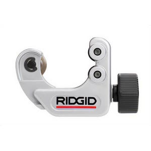 Ridgid® 40617 Close Quarter Midget Tubing Cutter 101 with E-3469 Standard Wheel, 1/4 to 1-1/8 in, Ergonomic Handle