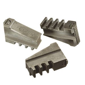 Ridgid® 44090 Chuck Jaw Set, for Use with Model 300 and Bolt Threading Machine and Power Drive
