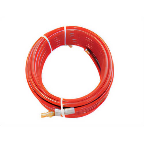Ridgid® 47602 Trap Hose, 1/8 in MNPT Nominal, 3/16 in Inside dia, 1/4 in Outside dia, 50 ft L, Orange