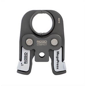 Ridgid® 48443 MegaPress® 1 in Compact Jaw, Steel, 60°C Max Operating Temperature, Black, 5.4 L x 4.13 H x 1.3 W in