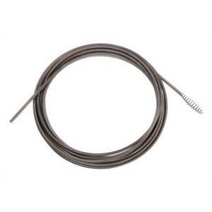 Ridgid® 62225 Hollow Core Sink and Sectional Cable with Bulb Auger C-1, 5/16 in dia x 25 ft L, Steel