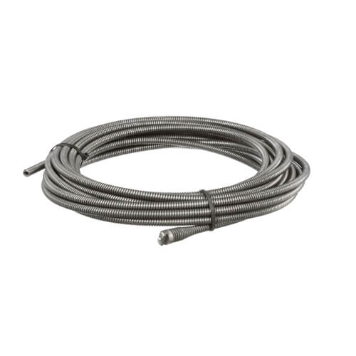 Ridgid® 62260 Drain Cleaning Cable, 3/8 in dia x 35 ft L, Male Coupling Connection