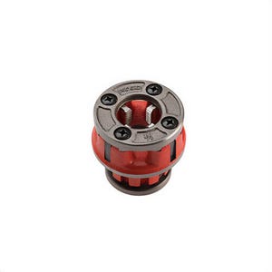 Ridgid® 65780 Hand Threader Die Head 00-R, 1/2 in Nominal, BSPT Thread, Right Hand Thread, High Speed Steel Die