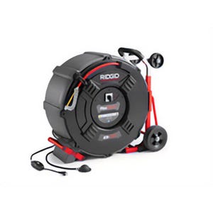Ridgid® 66593 FlexShaft® High Speed Drain Cleaning Machine, 3 to 6 in Drain Line, 125 ft Max Run, 1.5 hp
