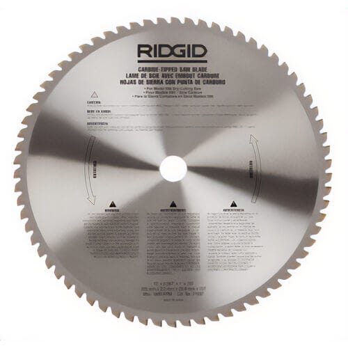 Ridgid® 71697 Circular Saw Blade 614, 12 in dia x 0.087 in Thick, 1 in Arbor, 60 Teeth