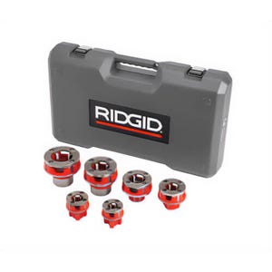 Ridgid® 74498 Die Heads, 11-R HS Kit, 1/2 to 2 in BSPT with Case