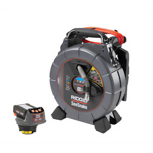 Ridgid® 80653 SeeSnake® microDRAIN™ APX™ and CSx Via™ System with TruSense®, Battery and Charger, 0.75 in Min Bend Radius