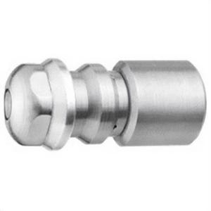 Ridgid® 82842 Spinning Nozzle, for Use with Model KJ-2200 1-1/4 to 6 in Water Jetter, 1/8 in FNPT, 3/16 in ID
