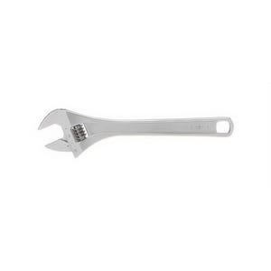 Ridgid® 86917 Adjustable Wrench, 1-5/16 in Wrench Opening, 12 in OAL, 15° Head, I-Beam Handle, Chrome Vanadium Alloy Steel Body
