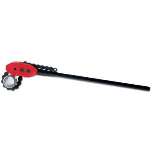 Ridgid® 92685 Reversible Chain tong, 2 to 12 in Pipe, 64 in OAL, Alloy Steel Double End Jaw, Cast Iron Handle