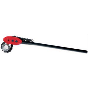 Ridgid® 92685 Reversible Chain tong, 2 to 12 in Pipe, 64 in OAL, Alloy Steel Double End Jaw, Cast Iron Handle