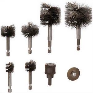Ridgid® 93707 Fitting Brush Storage Kit, for Use with Model 122 Copper Cutting/Prep Machine
