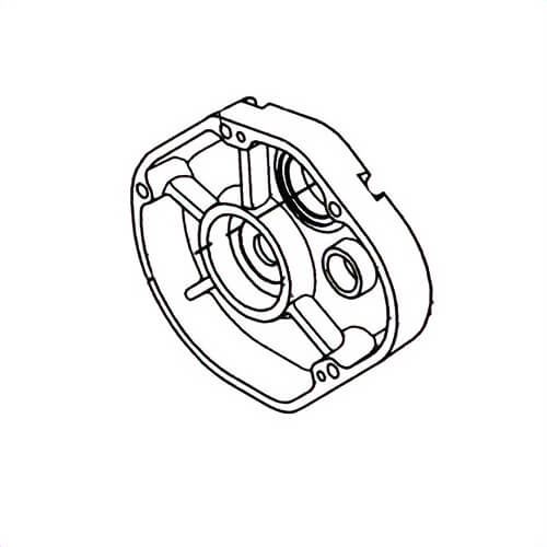 Ridgid® 93817 Rear Cover, for Use with Model 915 Roll Groover