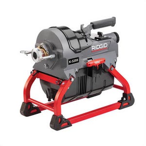 Ridgid® 64783 K-5208 Sectional Machine, 220-240V 50/60 Hz, Inludes: Hose, A-61 Tool Kit, A-62 Standard Equipment Cable Kit