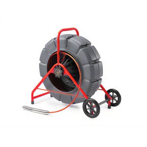 Ridgid® 82128 SeeSnake® Standard DSL Inspection Camera, 325 ft, 4.5 in Bend Radius, 0.44 in Push Cable, 2 in - 12 in Line Capacity