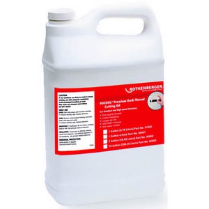 Rothenberger 01922 ROCOOL® Thread Cutting Oil, 1 gal, 12.5 D x 12.5 W x 15 H in