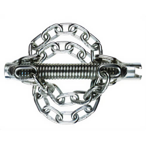 Rothenberger 72187 Chain-Spinning Head, w/o Ring, w/ 4 Chains, 5/8 in, 1.18 D x 1.57 W x 13.75 H in