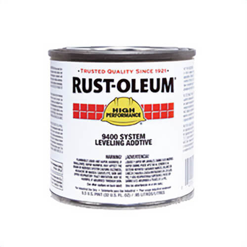 Rust-Oleum® 9404730 9400 System Polyester Urethane Leveling Additive, 1 gal Container, Liquid Form, Clear Glass