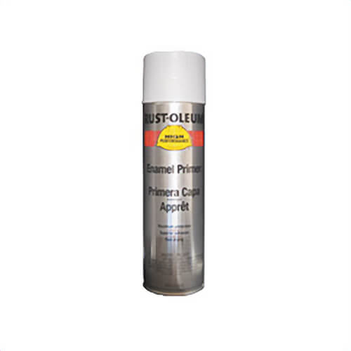 Rust-Oleum® V2182838 V2100 System Enamel Spray Primer, 15 oz Container, Liquid Form, Gray, 12 to 20 ft²/can Coverage