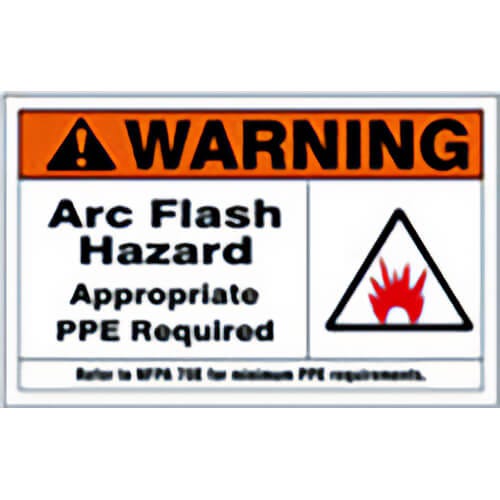 Safehouse Signs AF-651114 Arc Flash Hazard Sticker, 3 in x 5 in