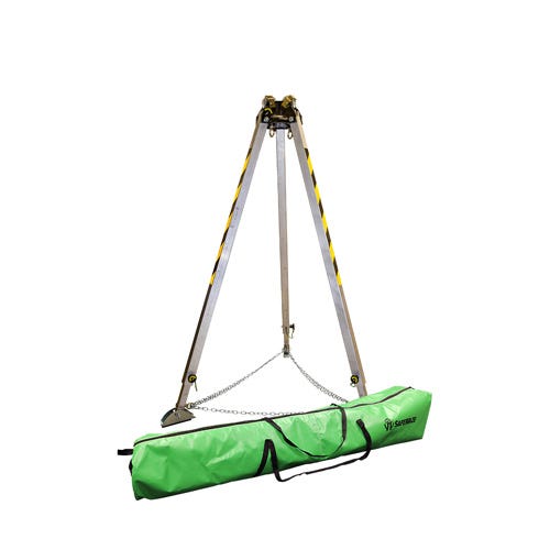 Safewaze™ 019-11000 Adjustable Tripod with Storage Bag, 7 ft