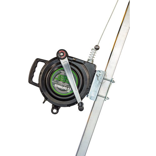 Safewaze™ 019-11007 Personnel Winch Device with Universal Mount, 65 ft