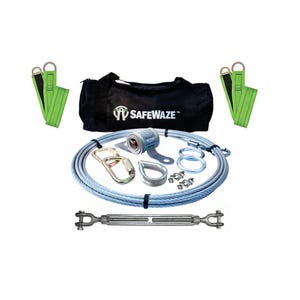 Safewazeâ„¢ 019-8021 Cable HLL, Cross Arm Straps, 60 ft