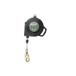 Safewazeâ„¢ FS-EX10-100-G Cable Poly Housing Retractable, Class B, 100 ft