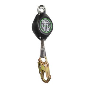 Safewazeâ„¢ FS-FSP1411-W-RBH Web Aluminum Housing Retractable with Locking Rebar Hook, Class A, 11 ft