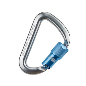 Safewazeâ„¢ FS1016-GR Aluminum Carabiner, 11/16 in