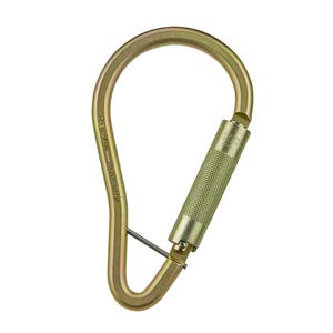 Safewazeâ„¢ FS1017 1 Steel Carabiner, 3/4 in