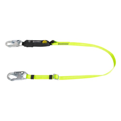 Safewaze™ FS560-AF-AJ PRO+ Arc Flash Adjustable Energy Absorbing Lanyard, Snap Hook, 4 ft - 6 ft