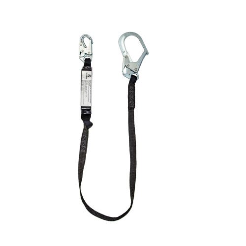 Safewaze™ FS88665-HW PRO Energy Absorbing Lanyard with Rebar Hook, 6 ft, 400 lb