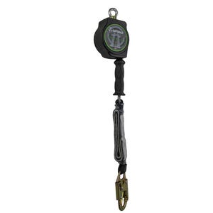 Safewazeâ„¢ SW-8008-10 Cable Retractable with Forged Steel Snap Hook, Class A, 10 ft