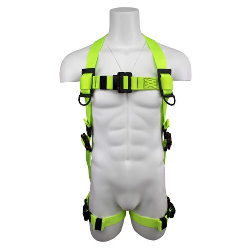 Safewaze™ SW77225-UT-QC-L/XL Arc Flash Full Body Harness, DE 1D, DE MB Torso, DE MB Chest, DE QC Legs