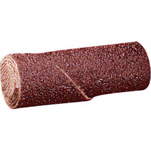 SAIT® 38041 Stright Cartridge Roll, 3/8 in dia, 1 in length, 1/8 in Arbor, 80 grit, 26,000 Max rpm, 100 ea