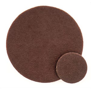 SAIT® 35169 TA-X General Purpose PSA Close Coated Abrasive Disc, 12 in dia Disc, 80 Grit, Medium, Egyptian Cotton Backing