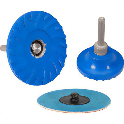 SAIT® 95293 Sait-Lok-R™ Spiralcool™ Backing Pads, Med, 2 in dia, 30,000 max rpm, 1/4 in shank